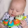 Jucarie interactiva cu functie de rotire 360 de grade si lumini, Omida RCO, 23 x 8 cm, +12 luni