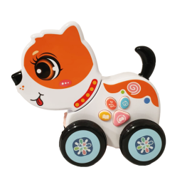 Jucarie Interactiva muzicala cu functii, lumini si mobilitate, mama si puii RCO, 35 x 16 x 8.5 cm, 3+ ani, Dog