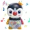 Jucarie interactiva muzicala cu functii si lumini, Pinguin RCO, 15 x 9.5 cm, +12 luni