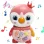Jucarie interactiva muzicala cu functii si lumini, Pinguin Roz RCO, 15 x 9.5 cm, +12 luni