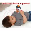 Jucarie interactiva muzicala cu functii si lumini, Pinguin RCO, 15 x 9.5 cm, +12 luni