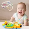 Jucarie interactiva muzicala cu functii si lumini, mini orga Maimuta RCO, 27 x 18 cm, +12 luni
