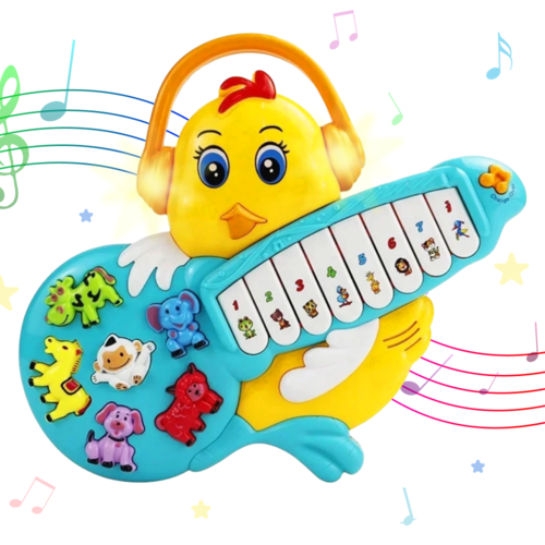 Jucarie Educativa, Mini Orga Puiut RCO, 23x27.5x3 cm, +12 luni