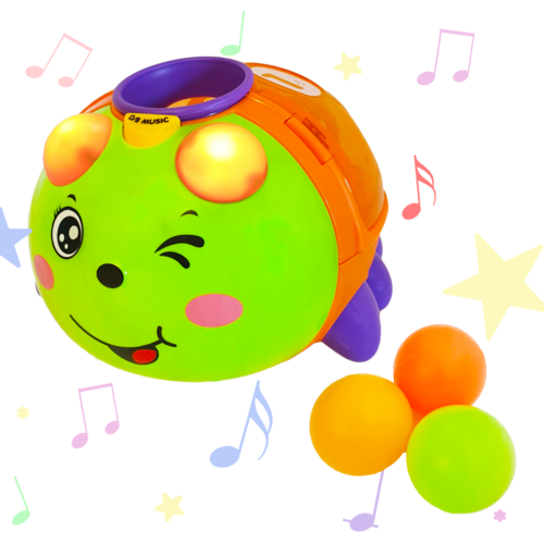 Jucarie interactiva si educativa, Small Beetle, 18x12x16 cm, +18 luni