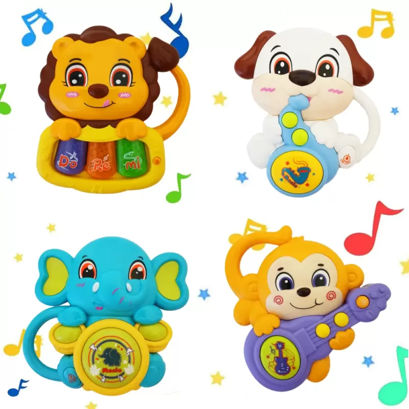 Set Jucarii Interactive RCO, Mini Orga cu patru mici muzicieni, +12 luni