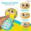 Set Jucarii Interactive, Telefon, volan si chei masina RCO cu lumini si sunete, +12 luni
