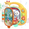 Jucarie Educativa, Carticica cu melodii si sunete, 18x17x4 cm, +12 luni