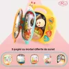 Jucarie Educativa, Carticica cu melodii si sunete, 18x17x4 cm, +12 luni