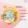 Jucarie Educativa, Carticica cu melodii si sunete, 18x17x4 cm, +12 luni