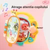 Jucarie Educativa, Carticica cu melodii si sunete, 18x17x4 cm, +12 luni