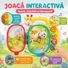 Carte muzicala interactiva pentru bebelusi cu ratusca, pasare, vacuta, maimuta