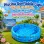 Piscina Gonflabila Copii 100 cm, cu 3 Inele, Model Maritim, Baza Dubla pentru Confort si Protectie, PVC 
