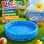 Piscina Gonflabila Copii 130 cm, cu 3 Inele, Model Maritim, Baza Dubla pentru Confort si Protectie, PVC 