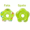 Colac de Gat pentru Bebe Intime, Colac Inot/Baie, 2 Luni-2 Ani, 3-15 kg, Verde