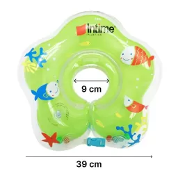 Colac de Gat pentru Bebe Intime, Colac Inot/Baie, 2 Luni-2 Ani, 3-15 kg, Verde