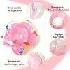 Colac de Gat pentru Bebe Intime, Colac Inot/Baie, 2 Luni-2 Ani, 3-15 kg, Roz
