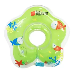 Colac de Gat pentru Bebe Intime, Colac Inot/Baie, 2 Luni-2 Ani, 3-15 kg, Verde