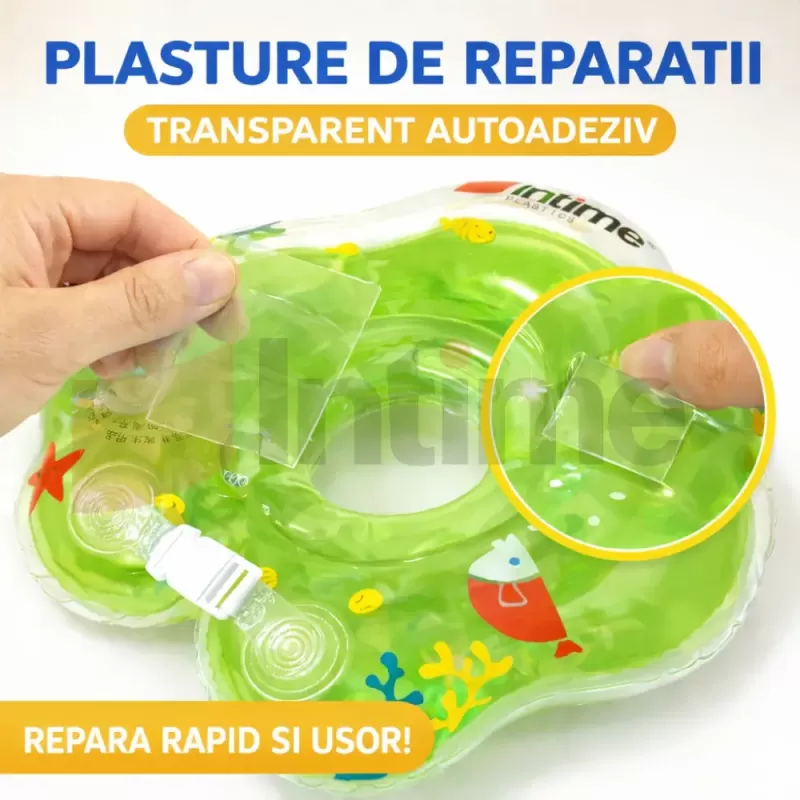 Colac de Gat pentru Bebe Intime, Colac Inot/Baie, 2 Luni-2 Ani, 3-15 kg, Verde