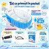 Model portabil de 30 L pentru baie, calatorii si mini-piscina
