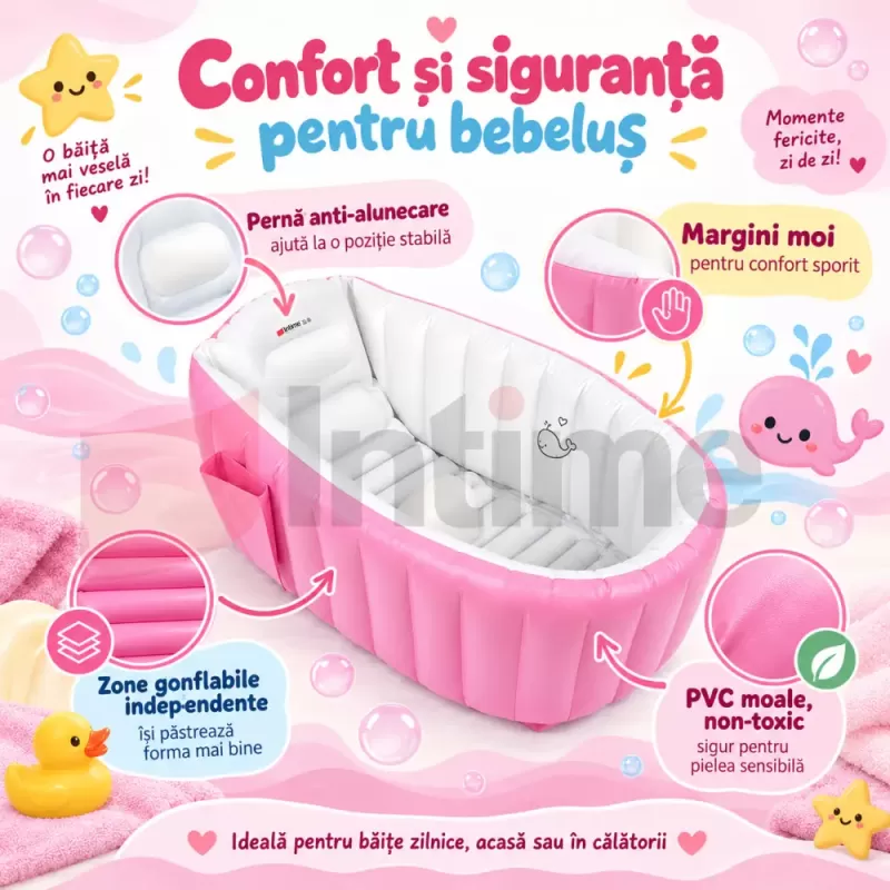 Model portabil de 30 L pentru baie, calatorii si mini-piscina
