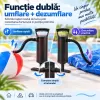Pompa de picior pentru saltele, barci de cauciuc, jucarii de plaja si piscine gonflabile