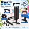 Pompa de picior pentru saltele, barci de cauciuc, jucarii de plaja si piscine gonflabile